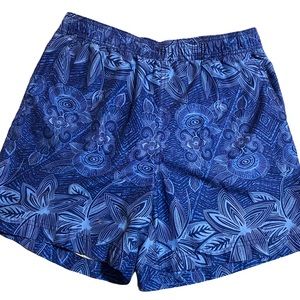 Caribbean Men’s Small Swim Shorts Trunks Blue
Floral